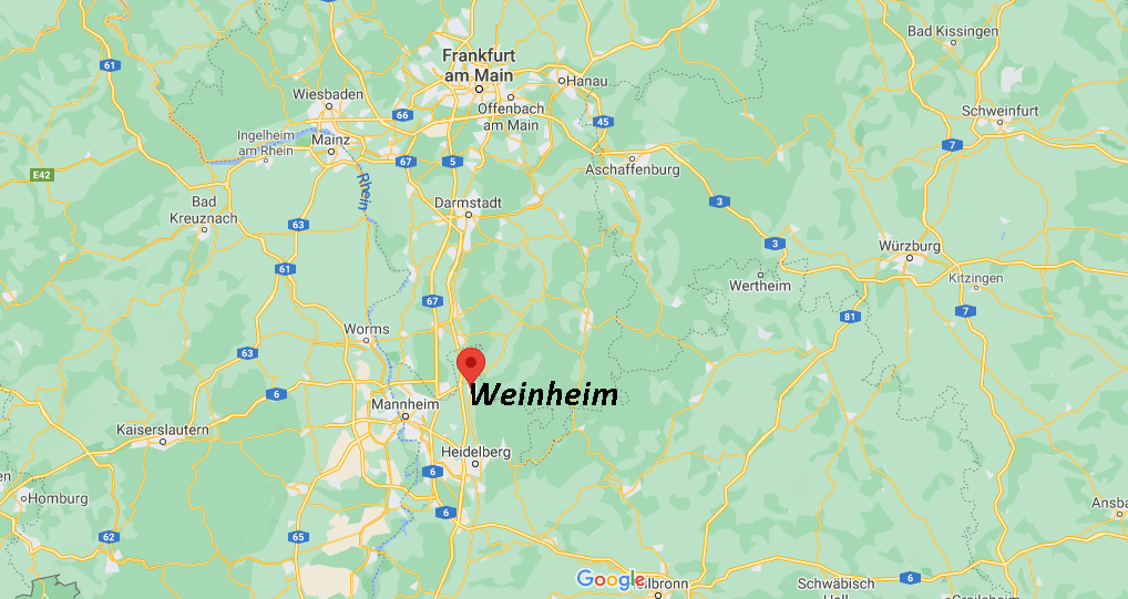 In welchem Bundesland liegt Weinheim