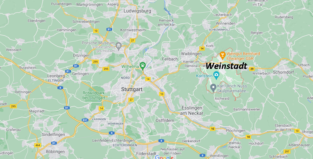 In welchem Bundesland liegt Weinstadt