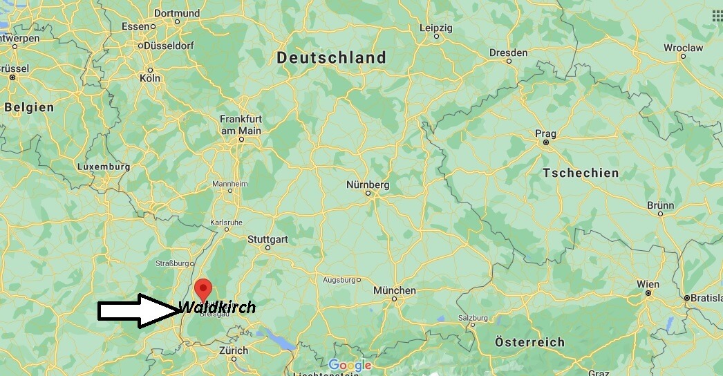 Wo ist Waldkirch (Postleitzahl 79183)