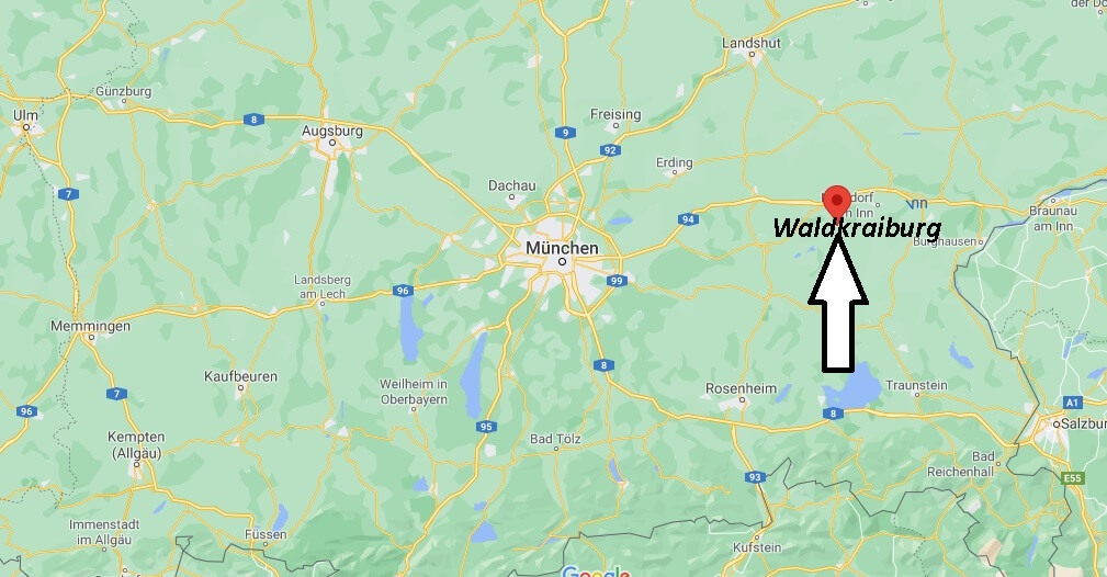 Wo ist Waldkraiburg (Postleitzahl 84478)