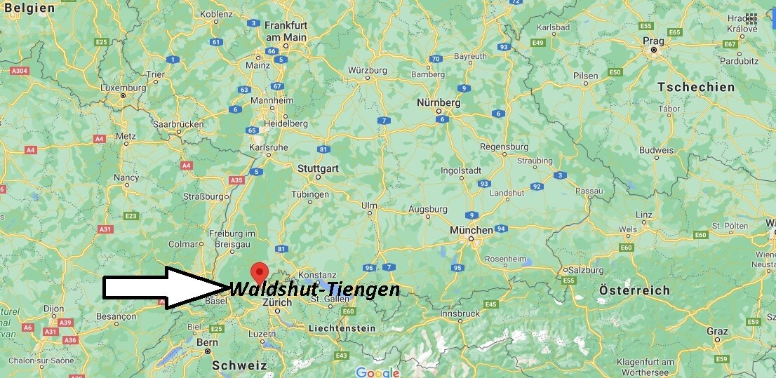Wo ist Waldshut-Tiengen (Postleitzahl 79761)