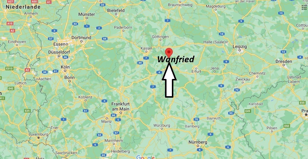 Wo ist Wanfried (Postleitzahl 37281)