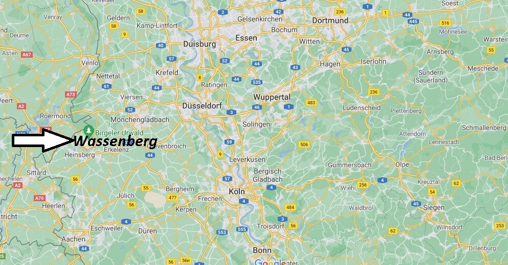 Wo ist Wassenberg (Postleitzahl 41849)