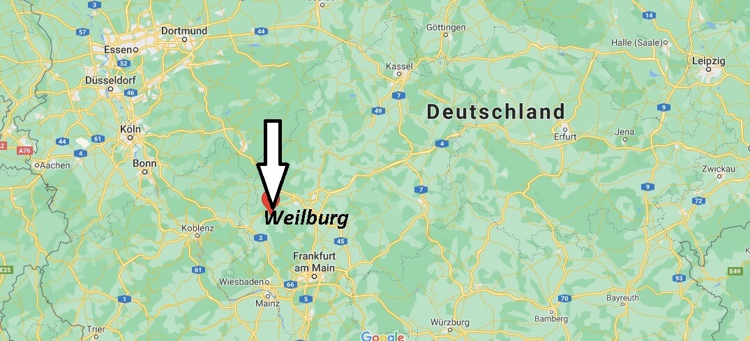 Wo ist Weilburg (Postleitzahl 35781)