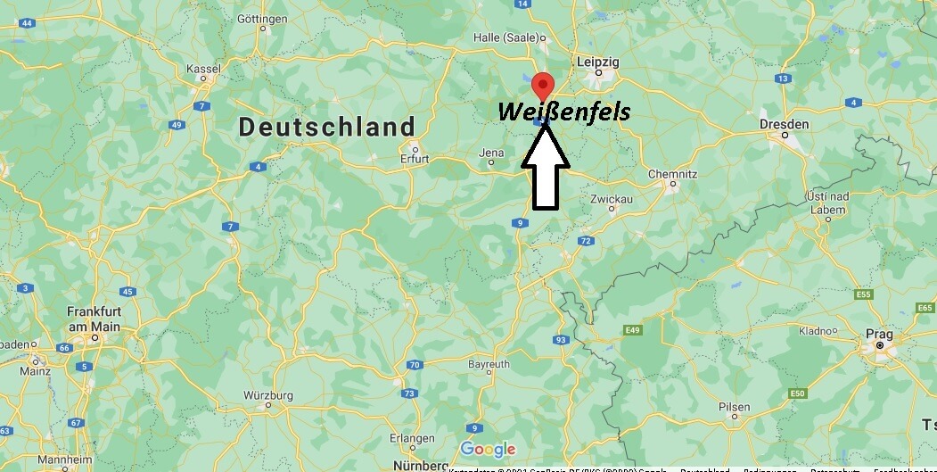 Wo ist Weißenfels (Postleitzahl 06667)