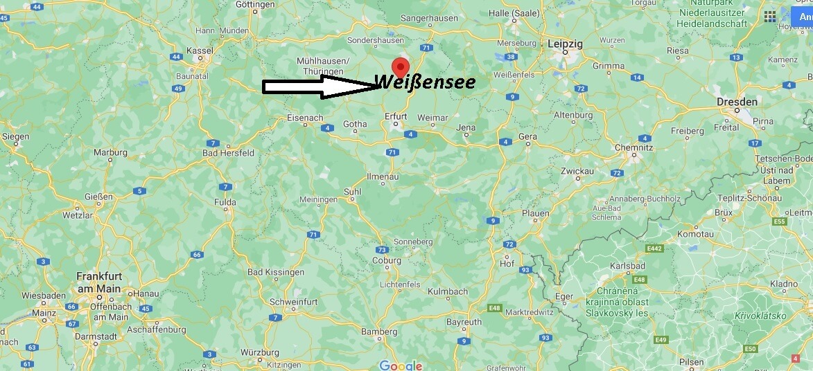 Wo ist Weißensee (Postleitzahl 13086)