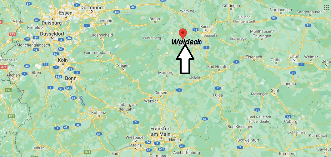 In welchem Bundesland liegt Waldeck