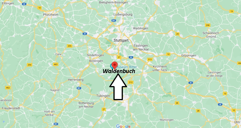 Wo liegt Waldenbuch