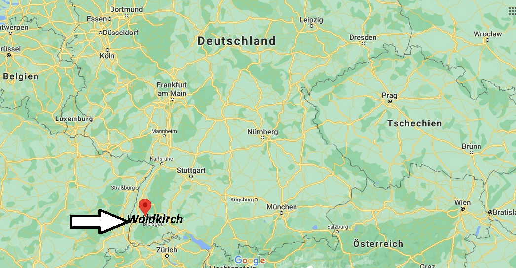 Wo liegt Waldkirch