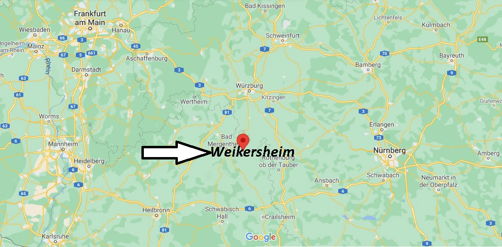 Wo liegt Weikersheim