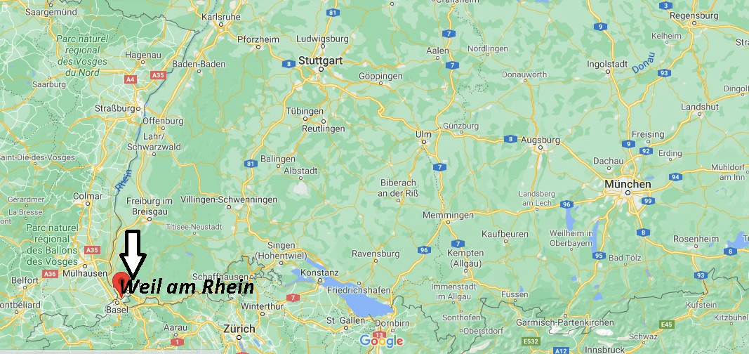 Wo liegt Weil am Rhein