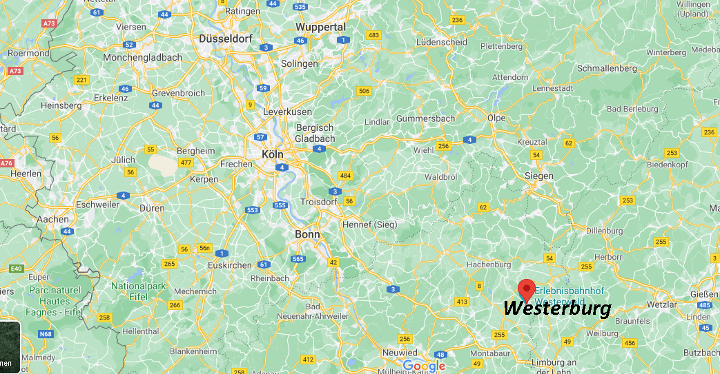 Wo ist Westerburg (Postleitzahl 56457)