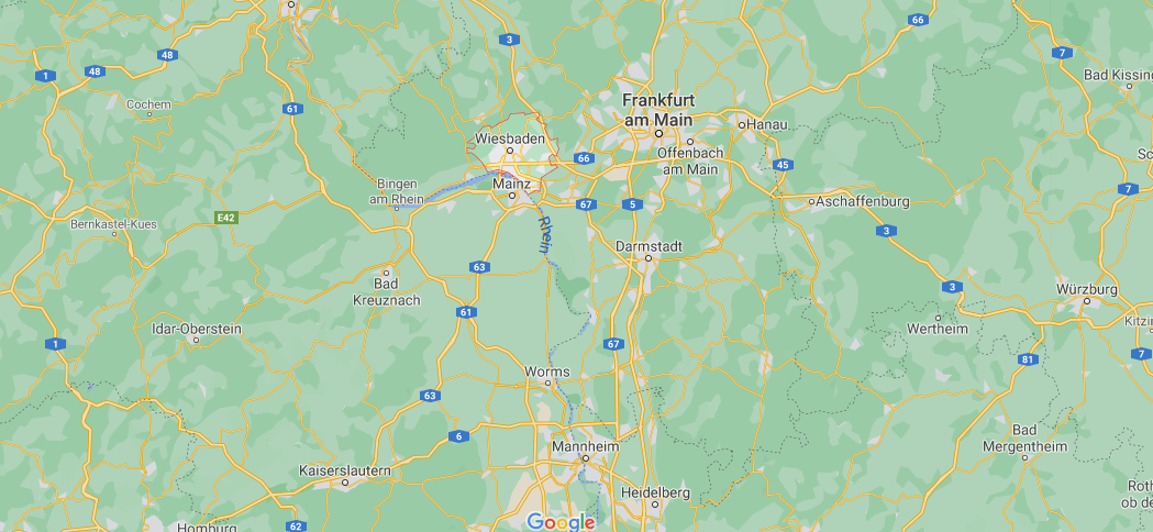 Wo ist Wiesbaden (Postleitzahl 55246)