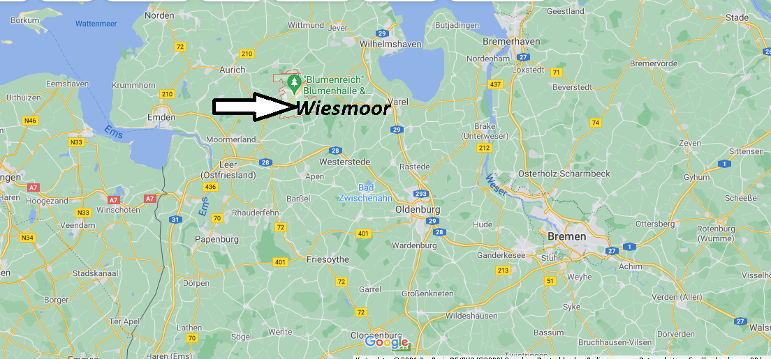 Wo ist Wiesmoor (Postleitzahl 26639)