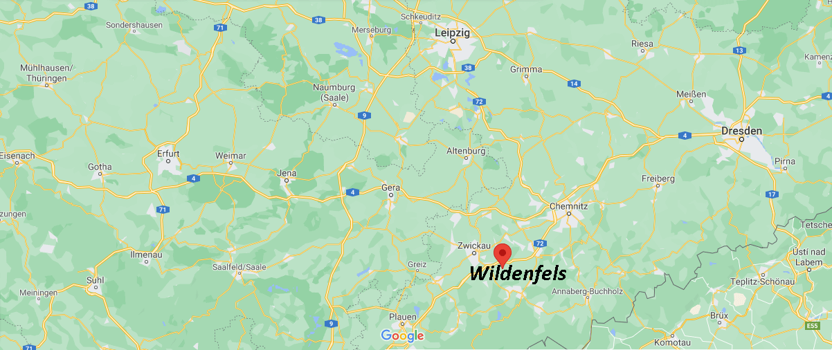 Wo ist Wildenfels (Postleitzahl 08134)