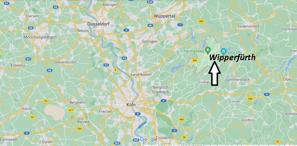 Wo ist Wipperfürth (Postleitzahl 51688)