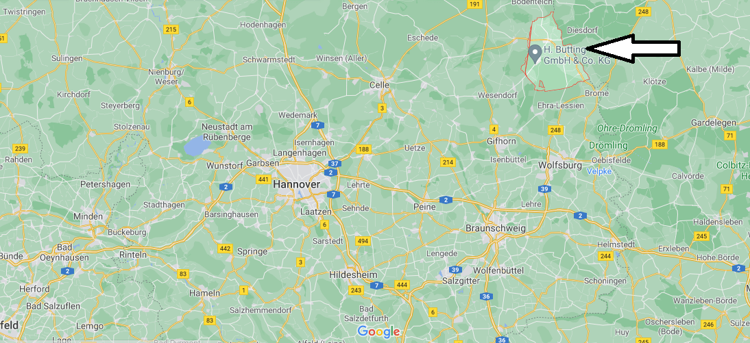 Wo ist Wittingen (Postleitzahl 29378)