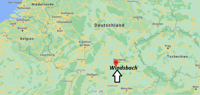 Wo liegt Windsbach