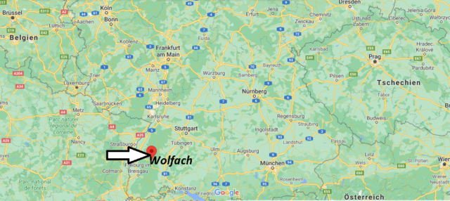 Wo liegt Wolfach