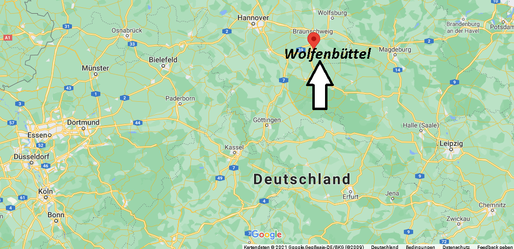 Wo liegt Wolfenbüttel