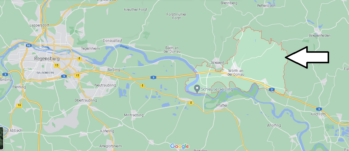 In welchem Bundesland liegt Wörth an der Donau