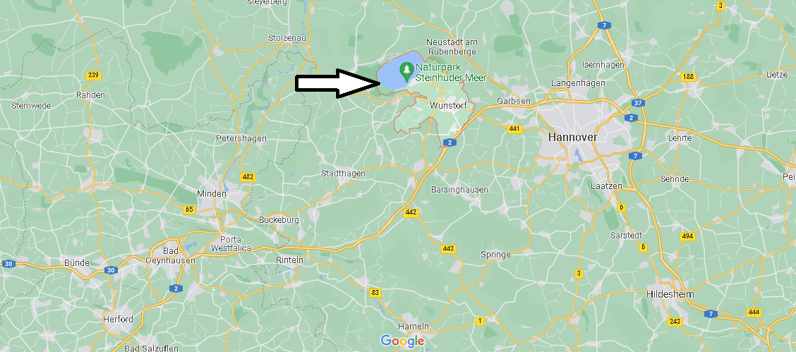 Wo ist Wunstorf (Postleitzahl 31515)