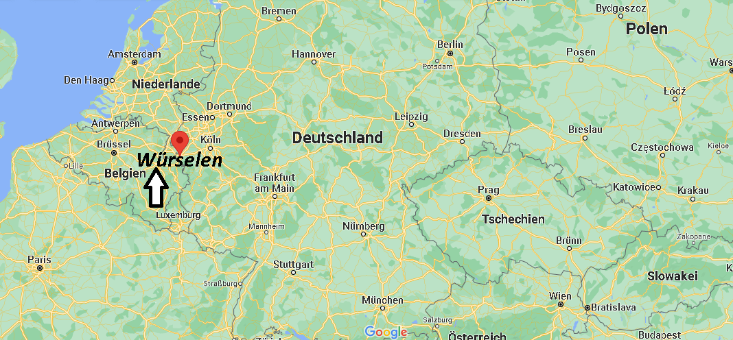 Wo ist Würselen (Postleitzahl 52146)