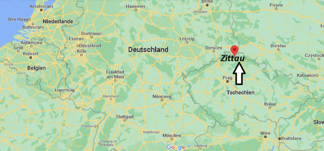 Wo liegt Zittau