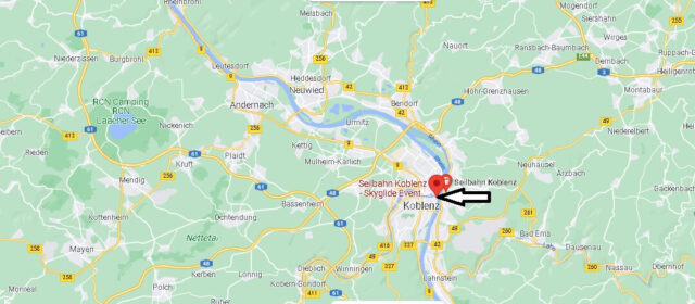 Wo liegt Seilbahn Koblenz