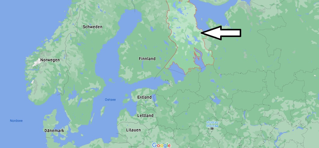Wo genau liegt Karelien