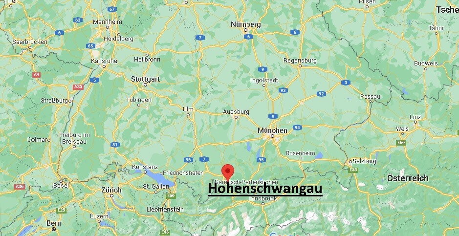 In welchem Bundesland liegt Hohenschwangau