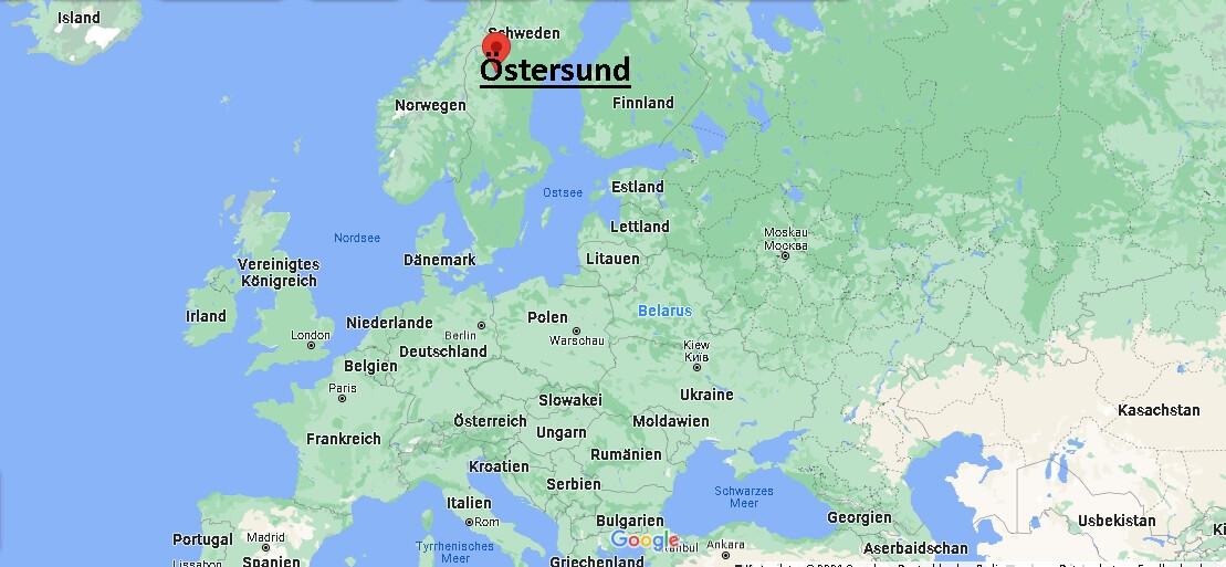Wo ist Östersund