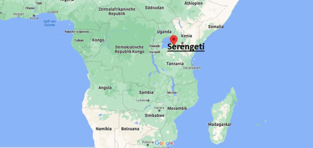 Wo liegt die Serengeti
