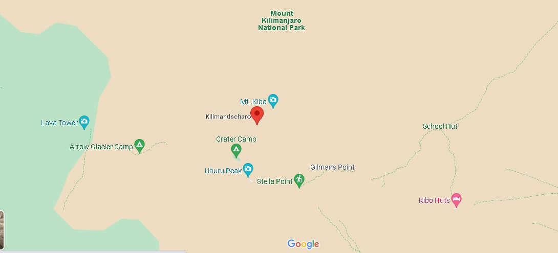 In welchem Land befindet sich der Kilimandscharo