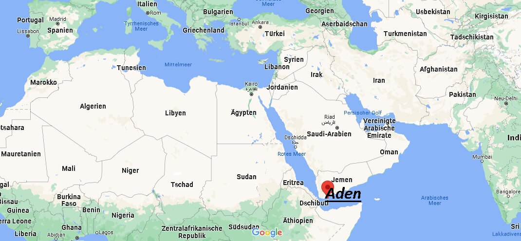 Wo liegt Aden