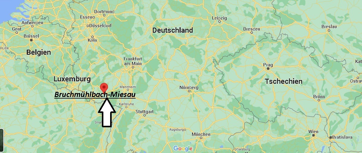 Wo liegt Bruchmühlbach-Miesau