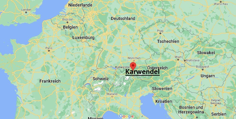 Wo liegt Karwendel