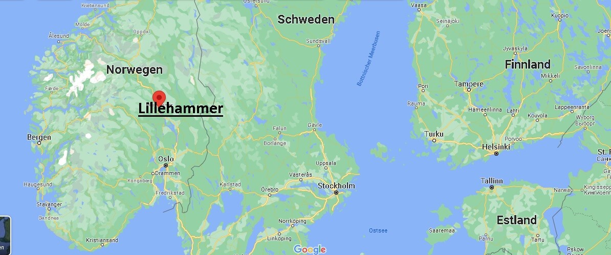 Wo liegt Lillehammer