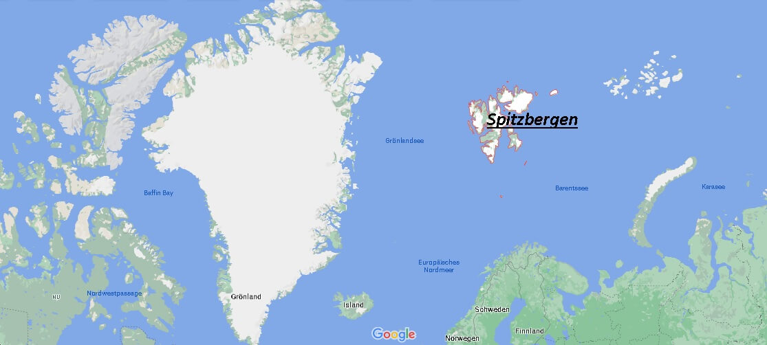 Wo liegt Spitzbergen
