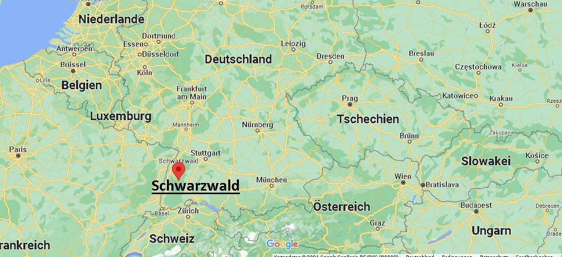 Wo grenzt der Schwarzwald