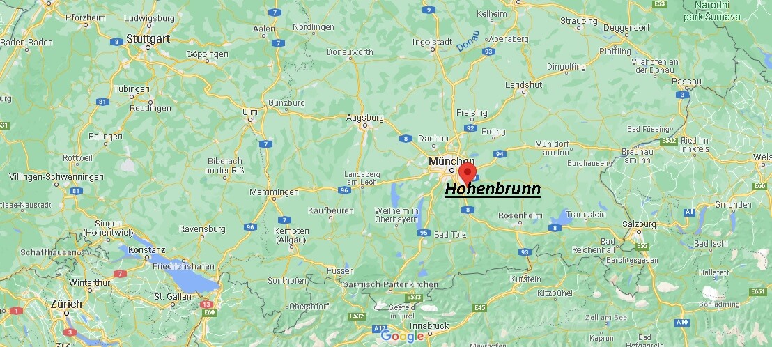 Wo liegt Hohenbrunn