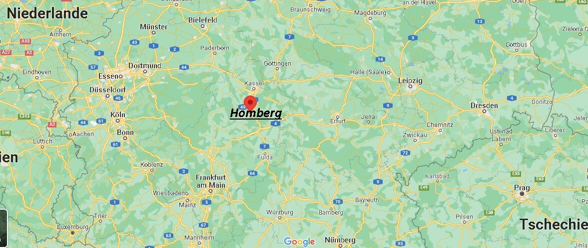 Wo liegt Homberg