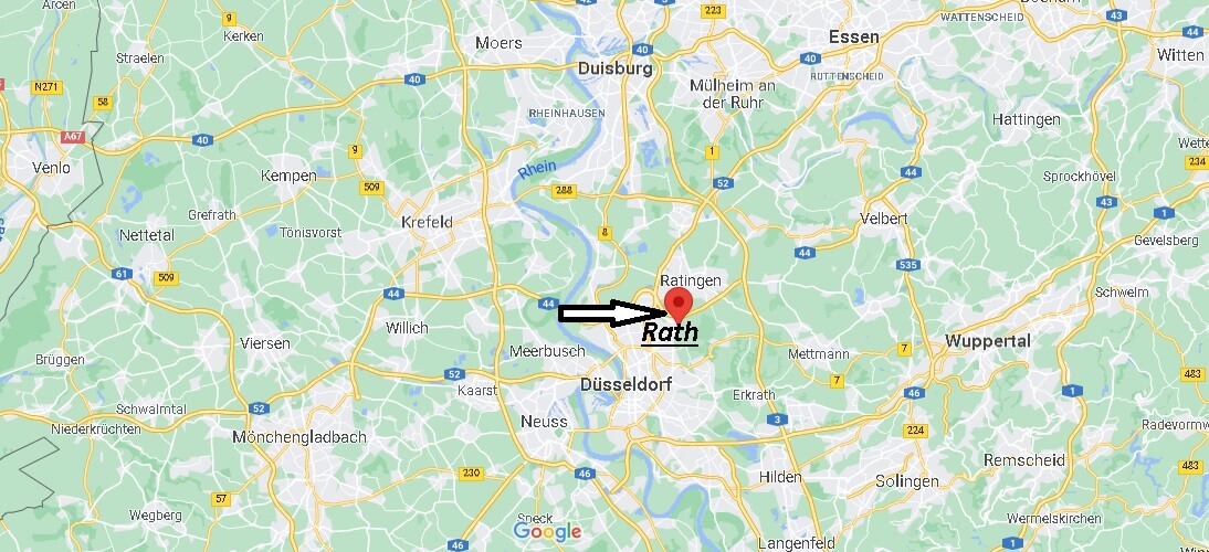 Wo liegt Rath