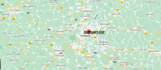 Wo liegt Stuttgart-Ost