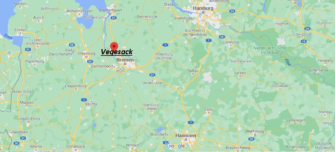 Wo liegt Vegesack