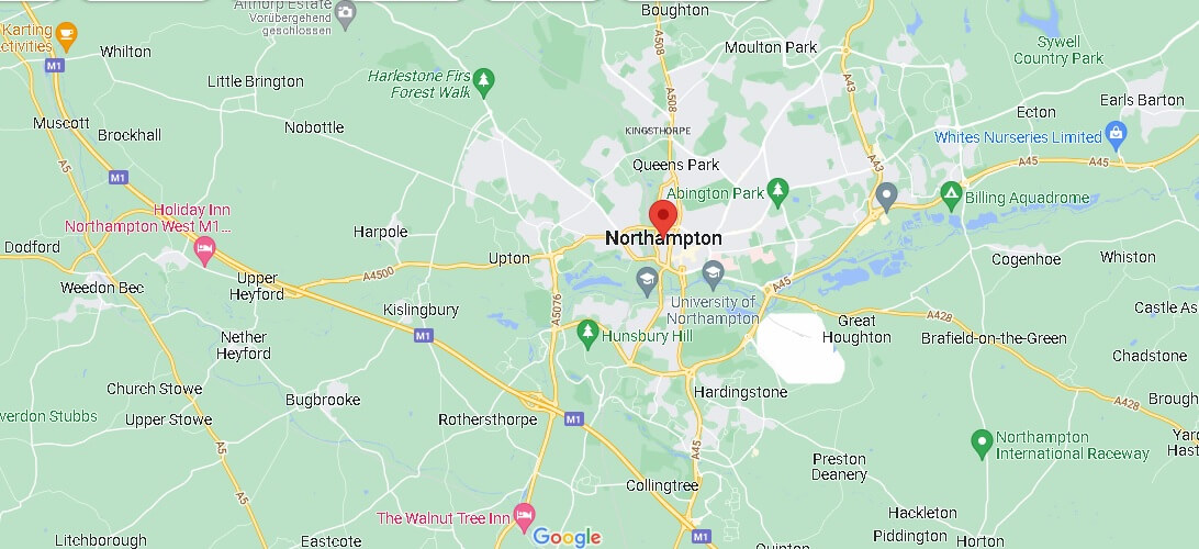 Wo ist Northampton