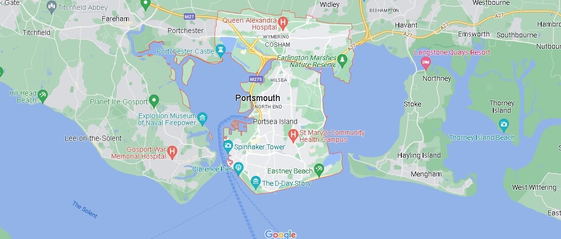 Wo ist Portsmouth