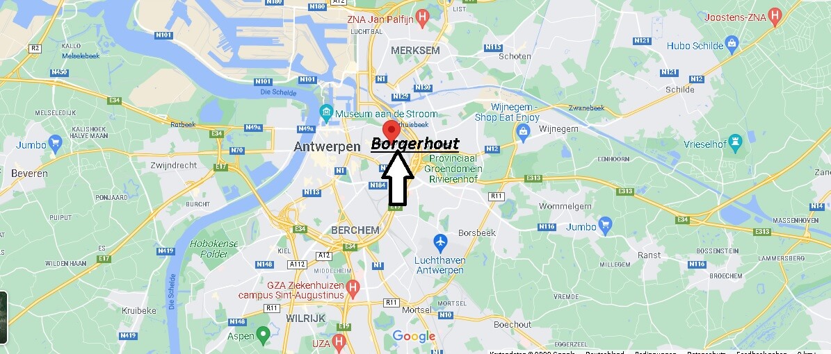Wo liegt Borgerhout