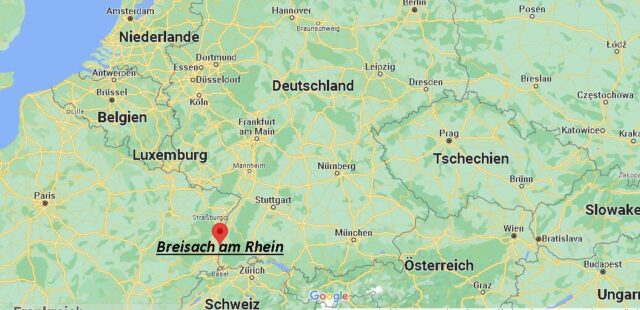 Wo liegt Breisach am Rhein