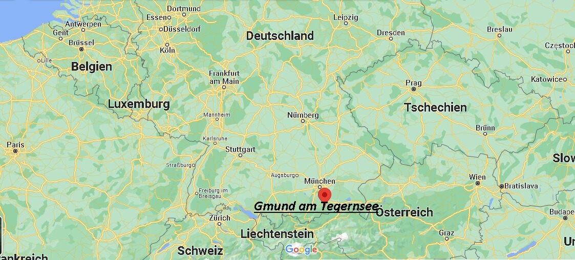 Wo liegt Gmund am Tegernsee
